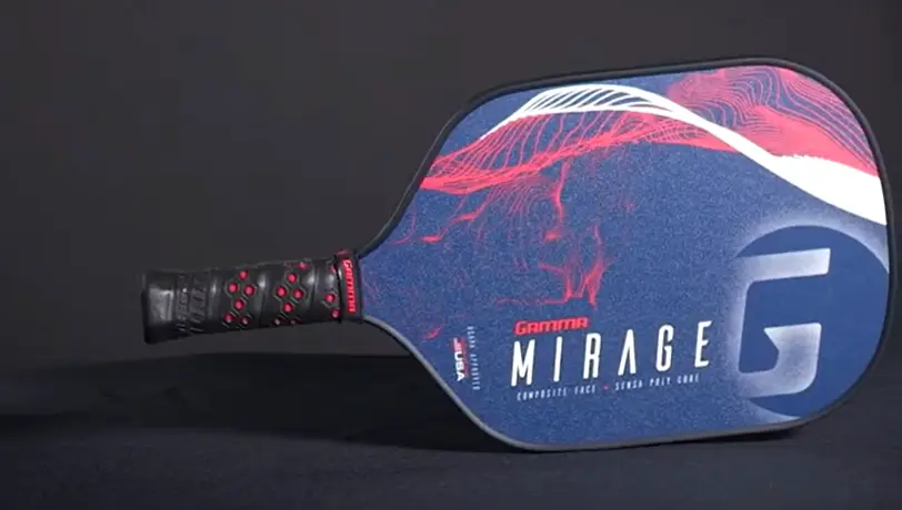GAMMA Mirage Wide Paddle for Powerful Shots