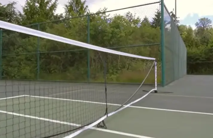 How Do You Convert A Tennis Net To Pickleball