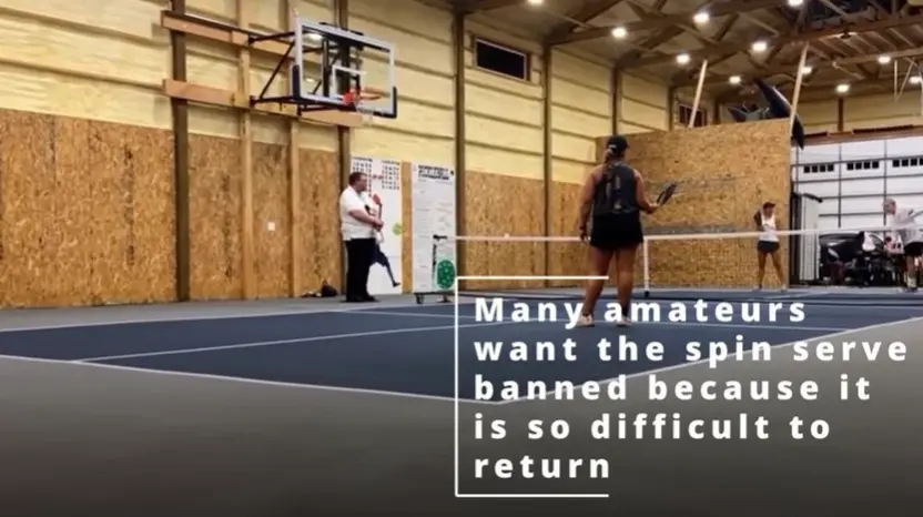 Pickleball Spin Serve Rules Changed Or Banned