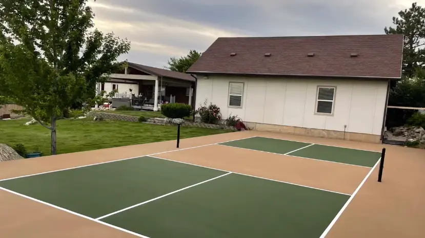 How much does it cost to convert an outdoor court to pickleball