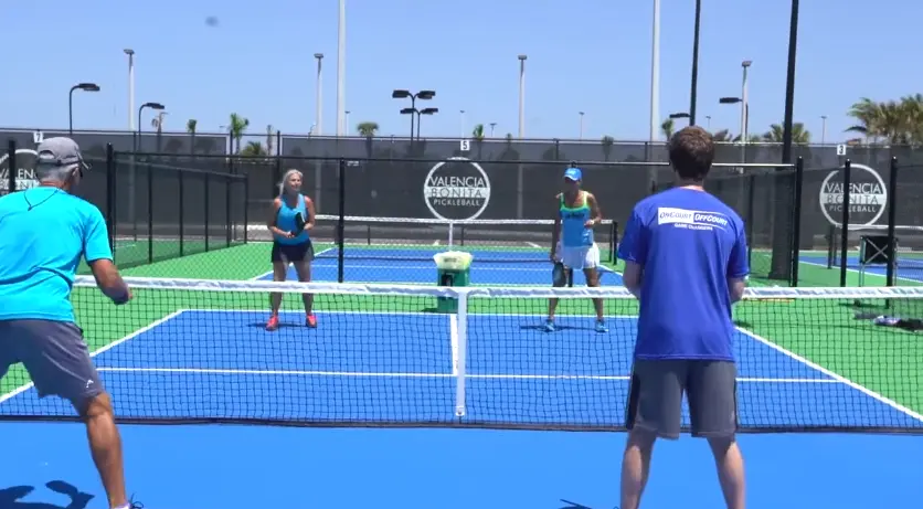 Pickleball Drills For 4 Players