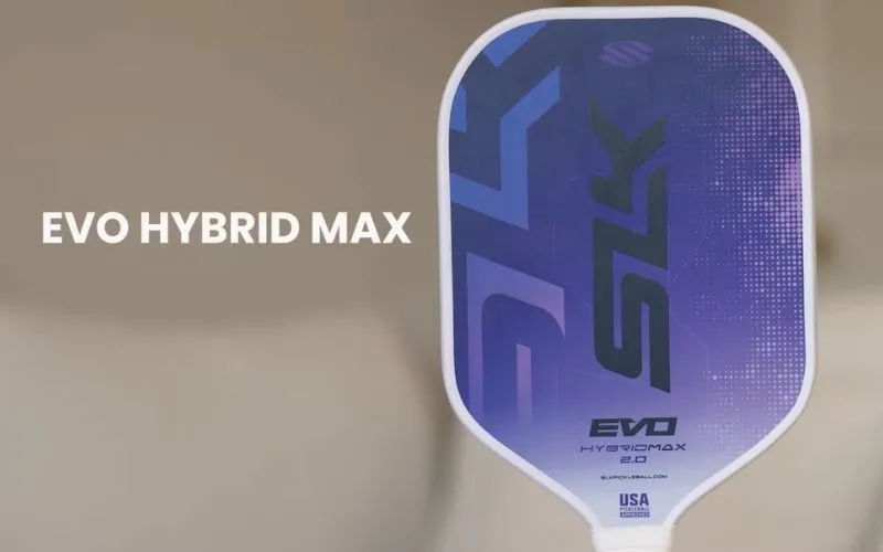 07- SLK Evo Hybrid Max 2.0 - Perfect Pickleball Paddle for Beginners to Intermediates